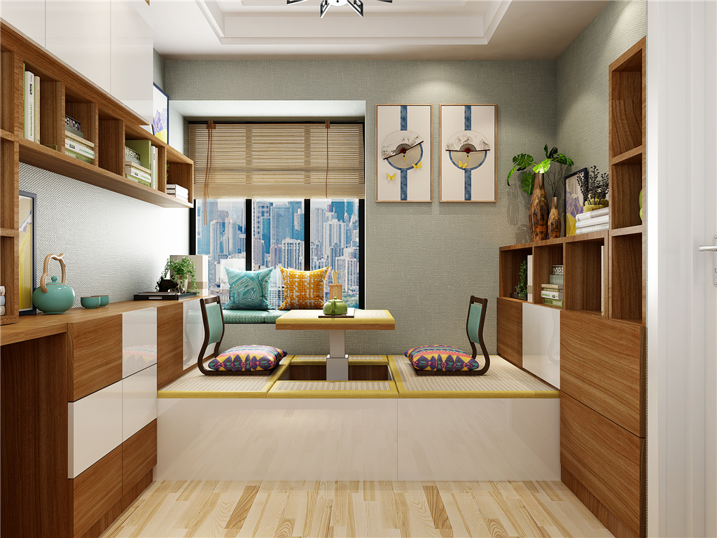 新中式风格书房